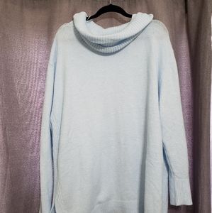 So Oversized Light Blue Sweater